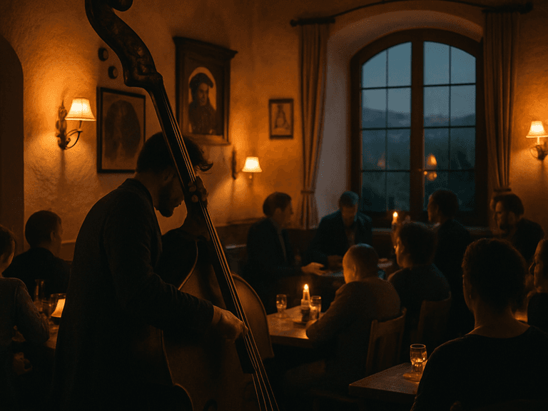 Konzert auf dem Steg