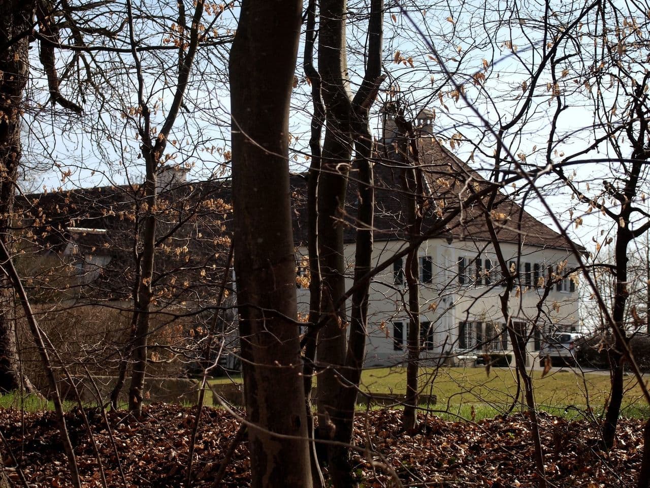 Schloss Greifenberg über dem Ort.