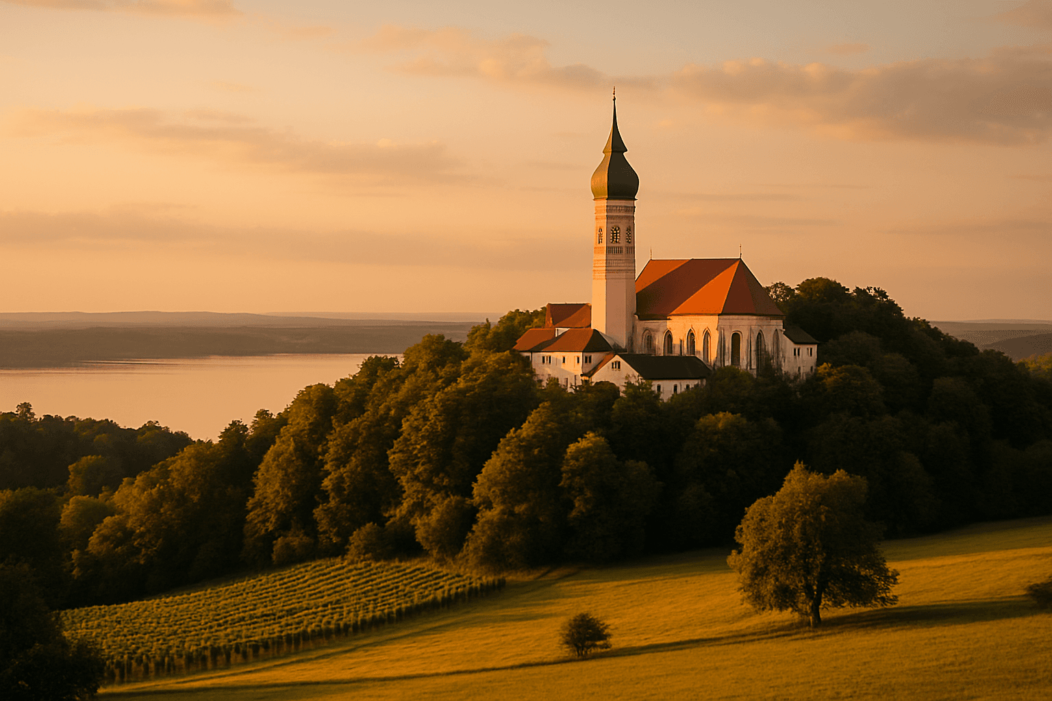 Andechs
ueber dem Ammersee