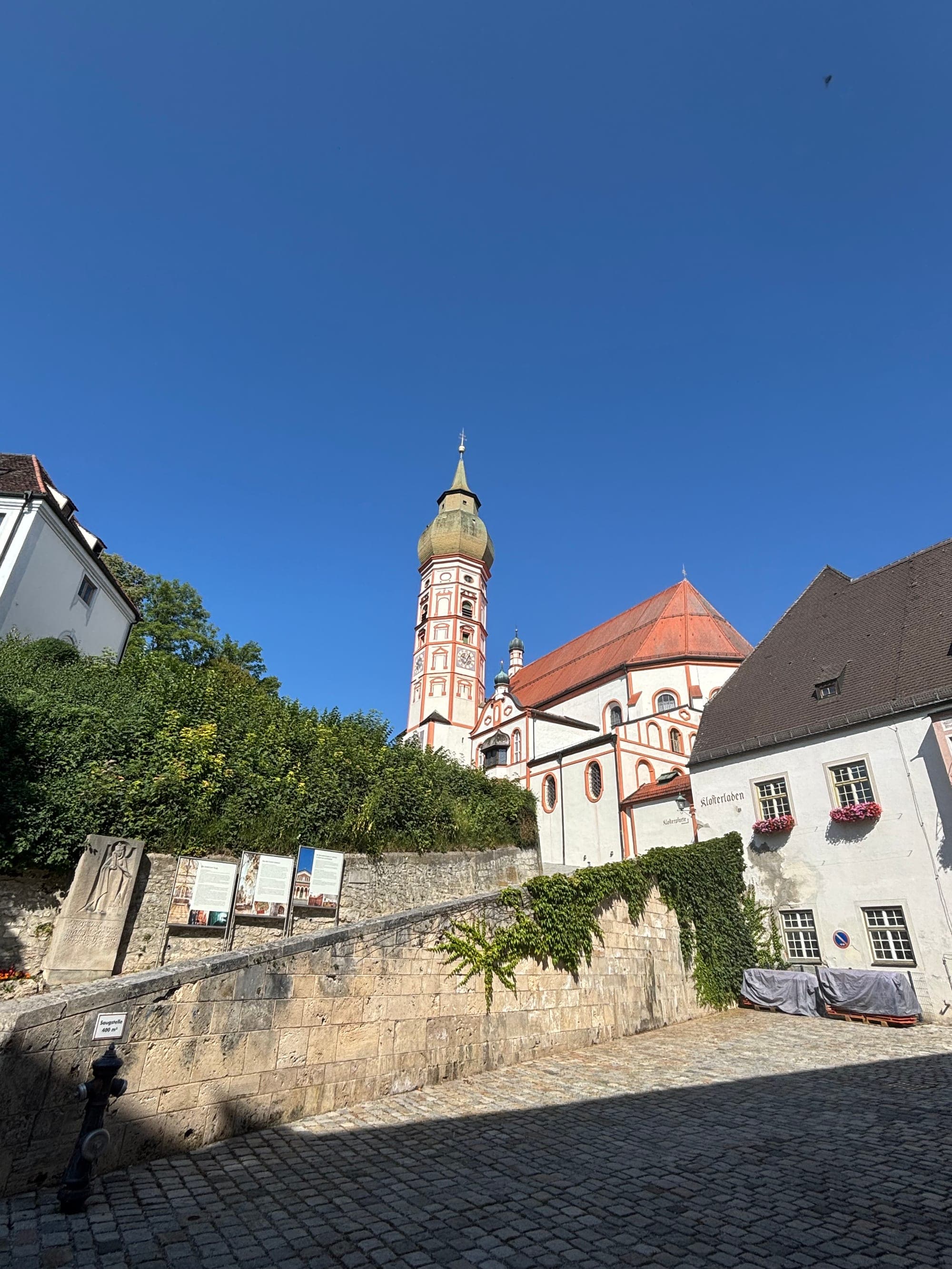 Andechs
über dem Ammersee