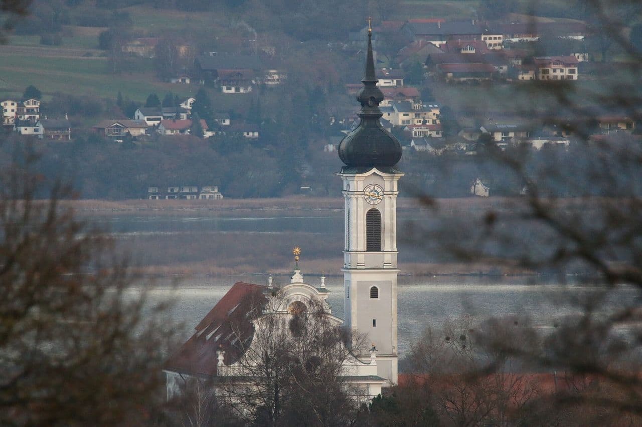 Westfassade des Marienmünsters in Dießen