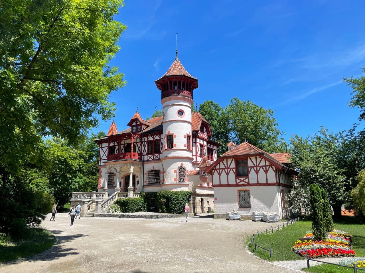 Kurparkschlösschen im Kurpark von Herrsching
